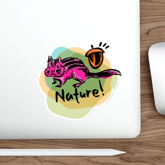 Chipmunk in Nature! - Sticker