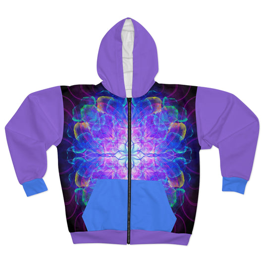 "Cosmic Lotus Blossom" Unisex Hoodie