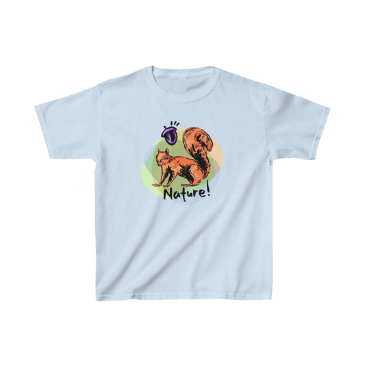 Squirrel in Nature! Kids Tee