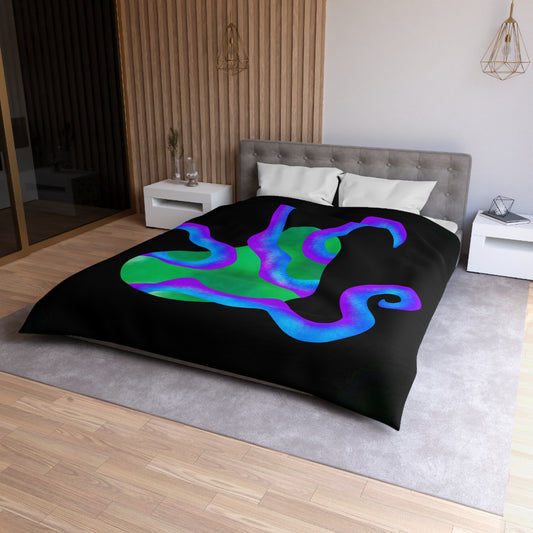 Portal to a Strange Place - Microfiber Duvet Cover