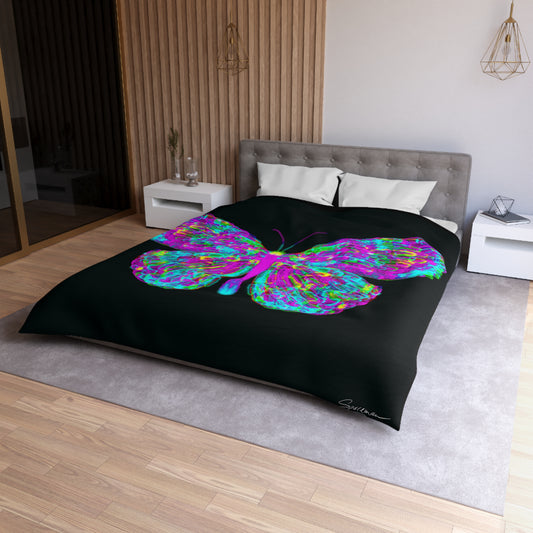 Trippy Butterfly - Microfiber Duvet Cover